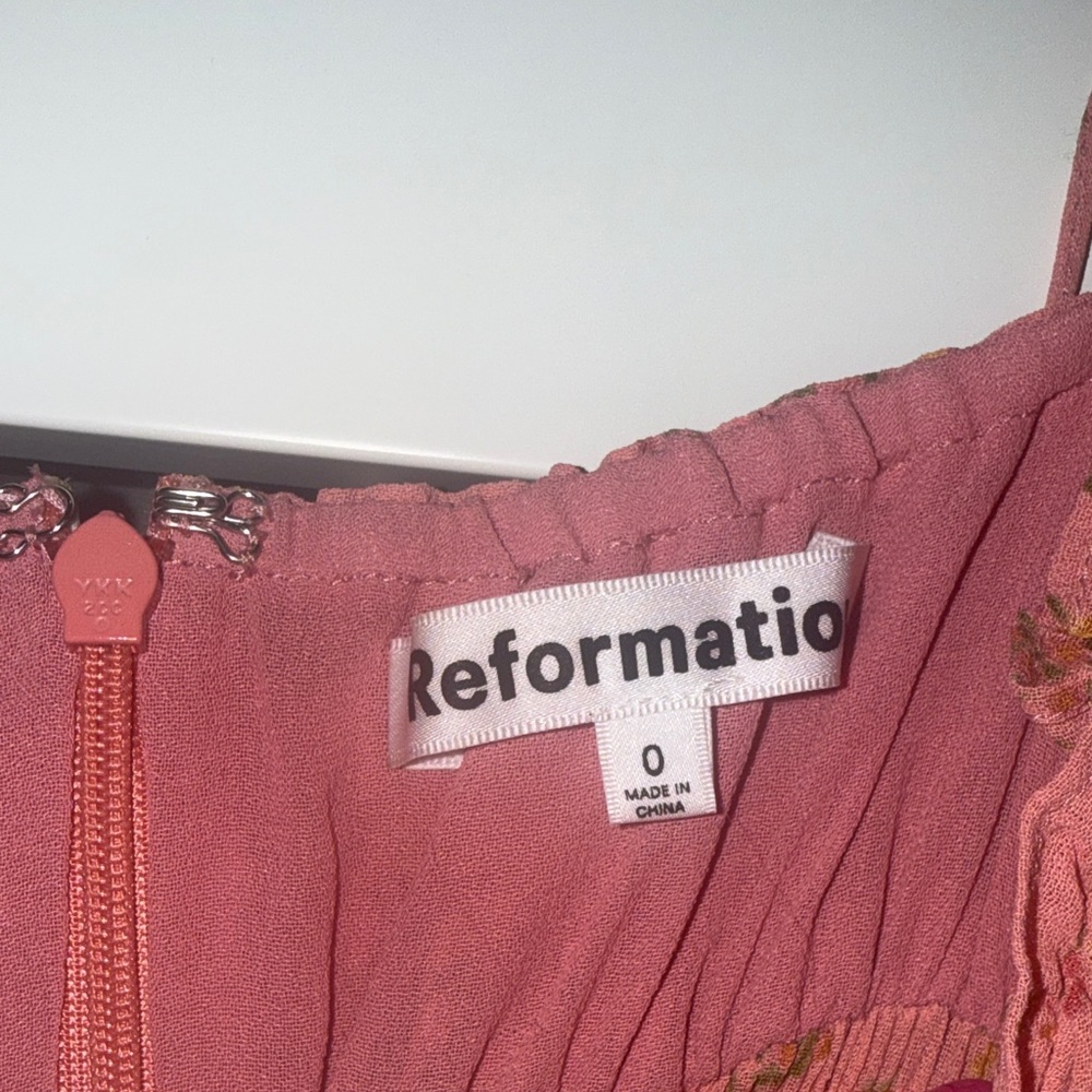 Reformation Ester Floral Mini Dress - Picture 4 of 5